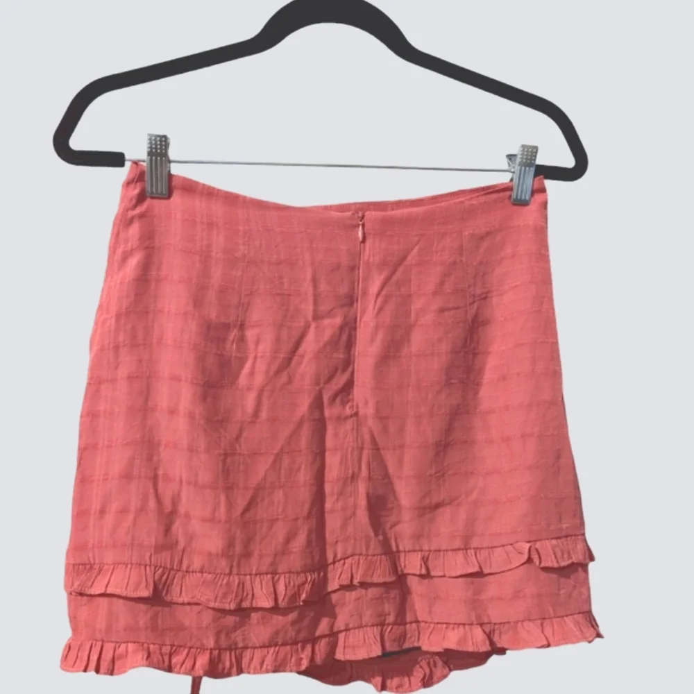 LULU'S Details‎ Pink Drawstring Ruched Mini Skirt Small